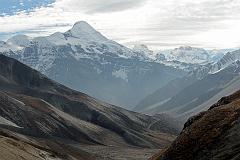 03 Looking Back At Kang Guru, Manaslu, And Ngadi Chuli From The Trail From Nar Village To The Kang La